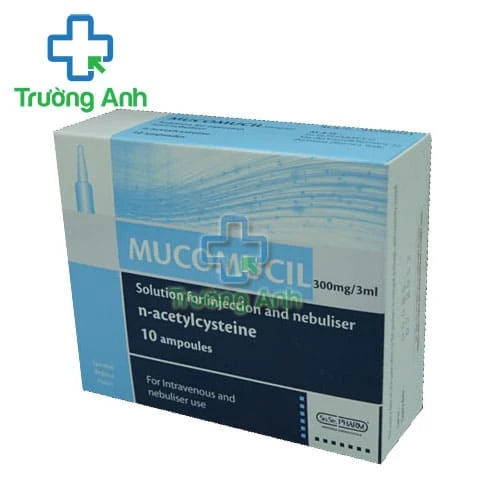 Mucomucil - Thuốc tiêu chất nhầy trong bệnh nhầy nhớt