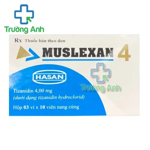 Muslexan 4 - Thuốc điều trị co cứng cơ hiệu quả