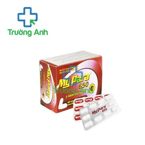 My Para 650mg SPM - Thuốc giúp giảm đau, hạ sốt