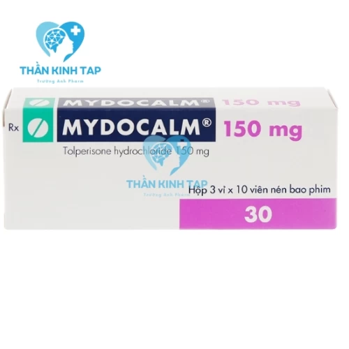 Mydocalm 150mg - Điều trị triệu chứng co cứng cơ sau đột quỵ ở người lớn