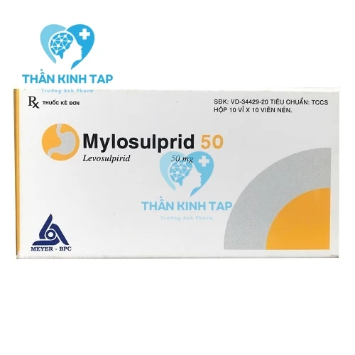 Mylosulprid 50 - Thuốc điều trị tâm thần phân liệt