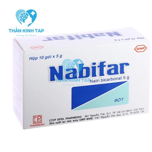 Nabifar 5g - Thuốclàm sạch, làm mềm da, vệ sinh vùng kín