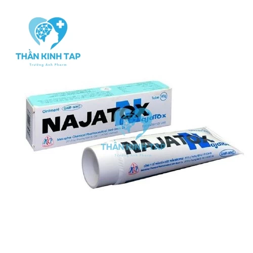 Najatox 40g Mekophar - Thuốc mỡ giúp giảm đau, chống viêm hiệu quả (10 type)