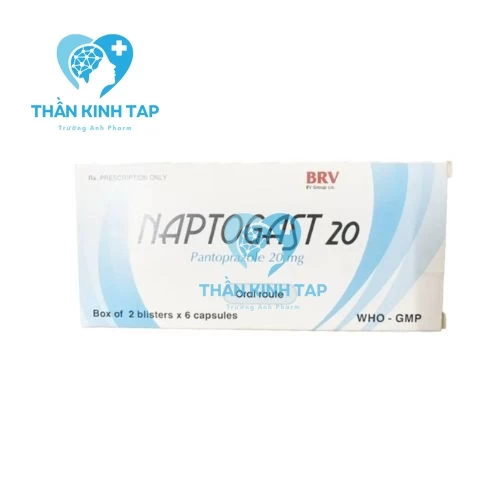 Naptogast 20 - Thuốc điều trị hội chứng trào ngược dạ dày