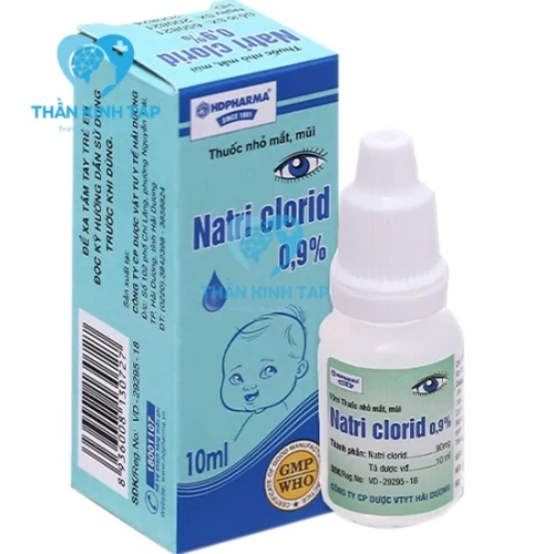 Natri Clorid 0,9% 10ml HDPharma (10 cọc)