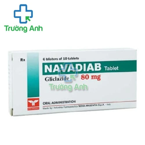 Navadiab 80mg - Thuốc điều trị bệnh đái tháo đường tuýp II