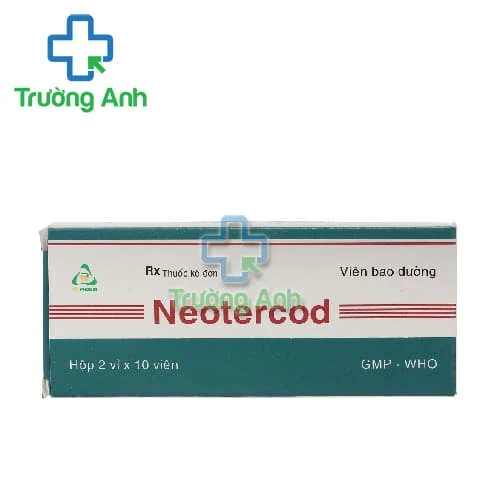 Neotercod - Thuốc điều trị ho khan hoặc ho do kích ứng