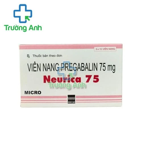 Neurica 75 - Thuốc điều trị đau thần kinh trung ương