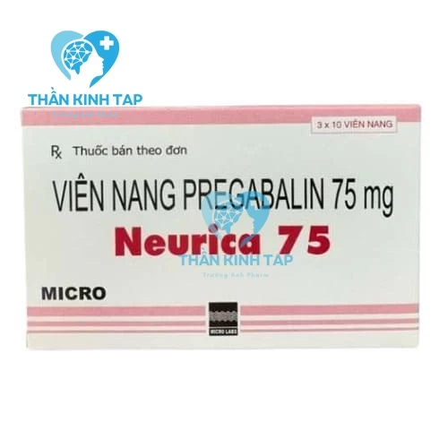 Neurica 75 - Thuốc điều trị đau thần kinh trung ương