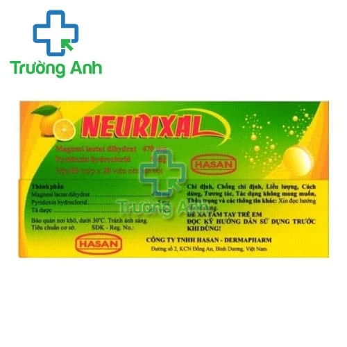 Neurixal - Thuốc điều trị và phòng ngừa thiếu hụt Magnesi