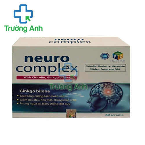 Neuro complex MediUSA - Giúp tăng cường tuần hoàn não hiệu quả