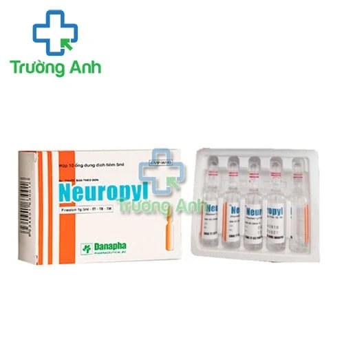 Neuropyl 1g/5ml Danapha - Thuốc điều trị chứng rung giật cơ