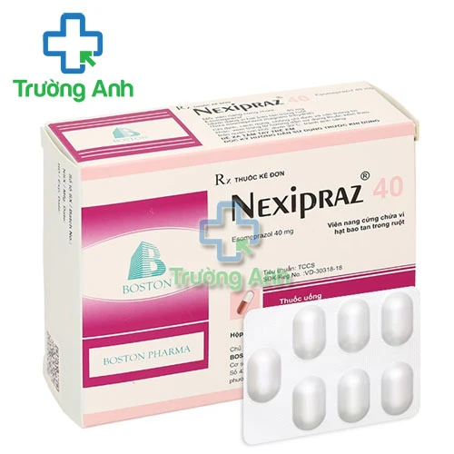 Nexipraz 40 - Thuốc điều trị trào ngược dạ dày-thực quản (GERD)