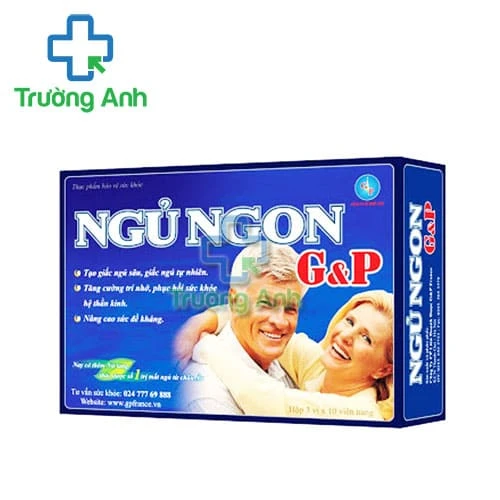 Ngủ Ngon G&P - Hỗ trợ dưỡng tâm, an thần, cải thiện trí nhớ