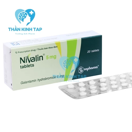 Nivalin 5mg tablets Sopharma - Thuốc điều trị sa sút trí tuệ Alzheimer