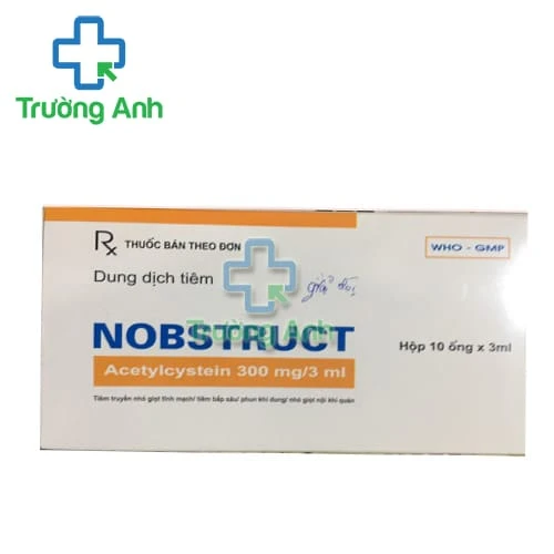 Nobstruct - Thuốc phân giải màng nhầy đường hô hấp