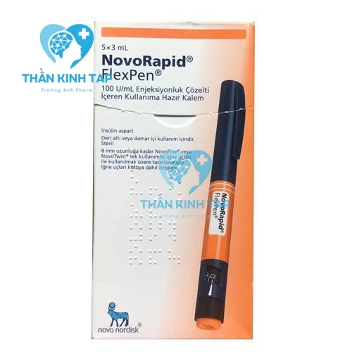 Novorapid Flexpen 300UI/3ml - Thuốc điều trị bệnh đái tháo đường