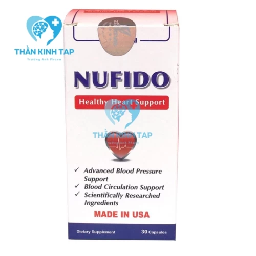 Nufido - Hỗ trợ tăng cường sức khỏe tim mạch