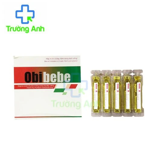 Obibebe - Thuốc phòng và điều trị thiếu Magnesi, Vitamin B6