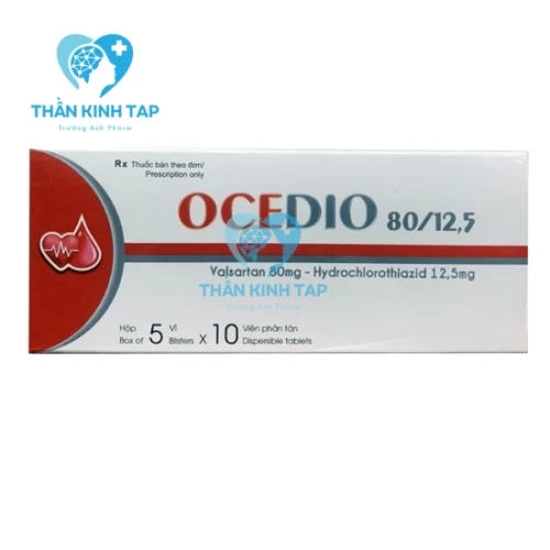 Ocedio 80/12,5 - Thuốc điều trị cao huyết áp hiệu quả