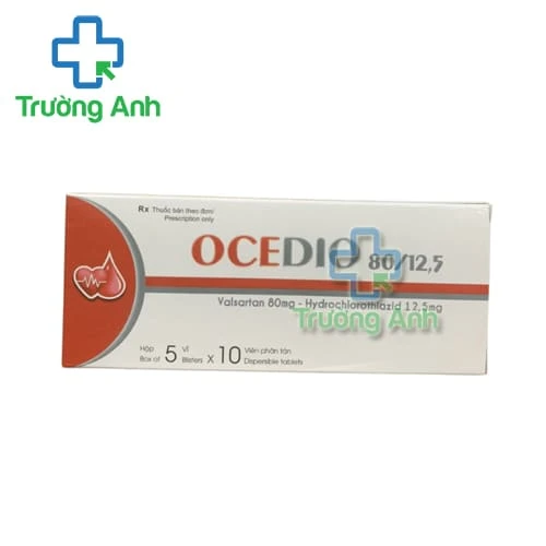 Ocedio 80/12,5 - Thuốc điều trị cao huyết áp hiệu quả