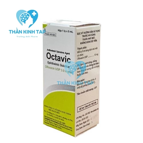 Octavic - Thuốc điều trị viêm, nhiễm khuẩn mắt