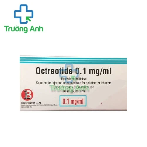 Octreotide 0.1 mg/ml - Thuốc trị các khối u hệ nội tiết