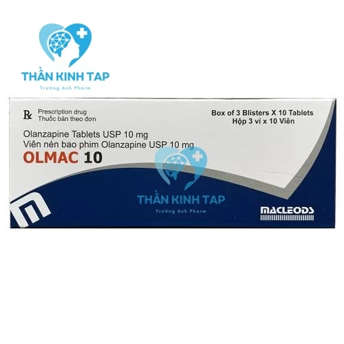 Olmac 10 - Thuốc điều trị tâm thần phân liệt của Ấn Độ