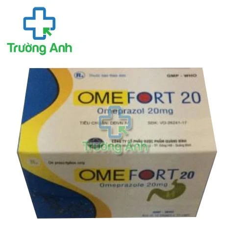 Omefort 20 - Điều trị trào ngược dạ dày thực quản hiệu quả