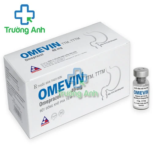 Omevin - Thuốc tiêm điều trị viêm loét dạ dày-tá tràng 