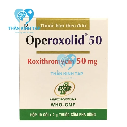 Operoxolid 50 - Roxithromycin 50mg OPV