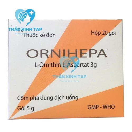 Ornihepa - Thuốc điều trị tăng ammoniac do bệnh gan