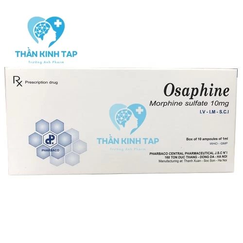 Osaphine 10mg - Morphine 10mg Pharbaco