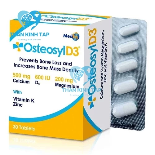 Osteosyl D3 - Hỗ trợ bổ sung canxi và khoáng chất