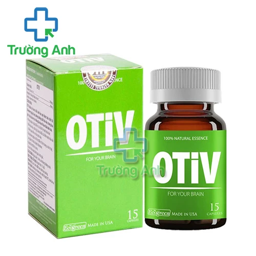 Otiv Ecogreen (15 viên) - Giúp bổ não, cải thiện chứng bệnh về não