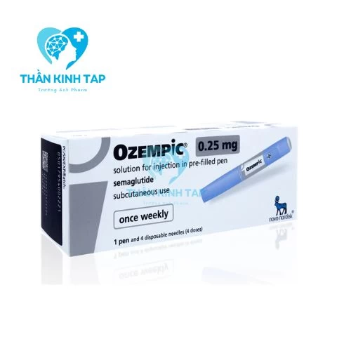 Ozempic 0,25mg - Thuốc điều trị bệnh tiểu đường loại 2