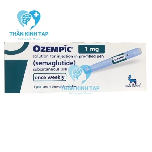 Ozempic 1mg - Thuốc điều trị bệnh tiểu đường typ 2