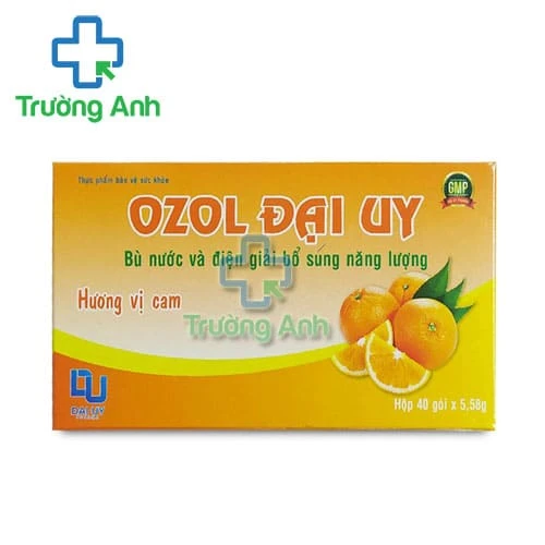 Ozol Đại Uy - Hỗ trợ bổ sung nước và chất điện giải hiệu quả