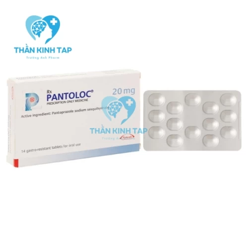 Pantoloc 20mg - Điều trị triệu trào ngược dạ dày thực quản