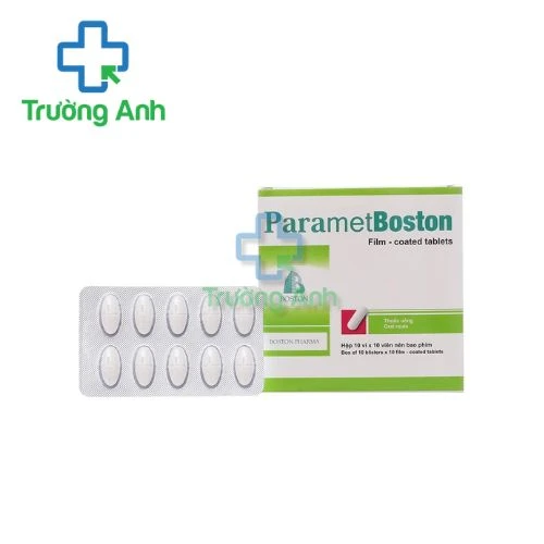 Paramet Boston Forte - Thuốc giúp giảm đau, hạ sốt