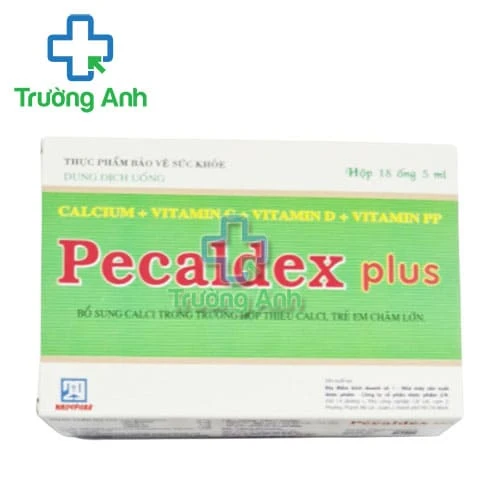 Pecaldex Plus - Hỗ trợ bổ sung vitamin và khoáng chất cho cơ thể