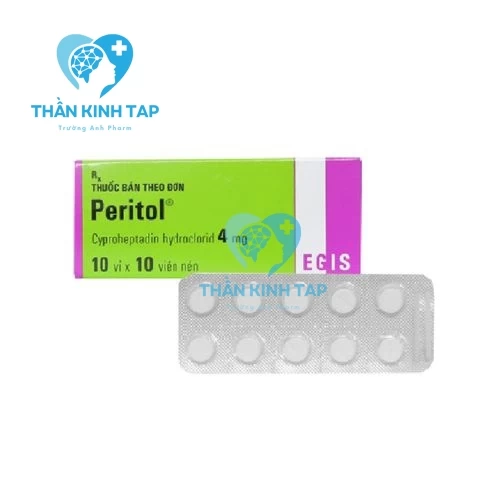 Peritol 4mg - Thuốc điều trị  các trường hợp dị ứng