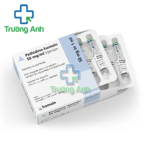 Pethidine-hameln 50mg/ml - Thuốc giảm đau hiệu quả của Đức