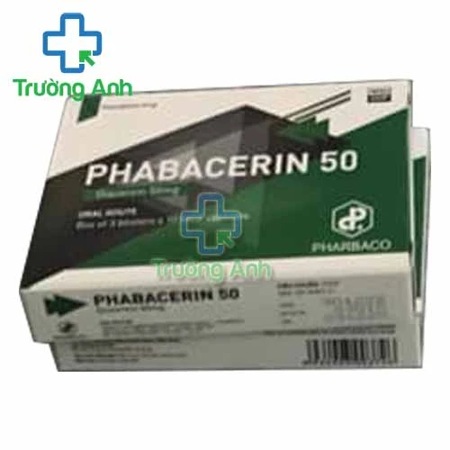 Phabacerin 50 - Thuốc điều trị bệnh thoái hóa khớp hiệu quả