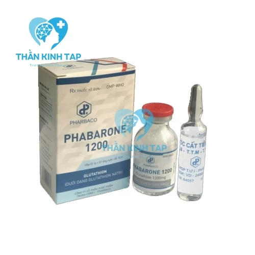 Phabarone 1200mg - Glutathion 1200mg Pharbaco