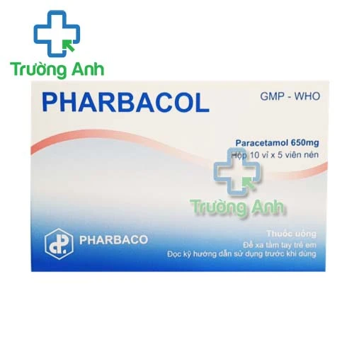 Pharbacol 650mg - Thuốc giảm đau, kháng viêm hiệu quả