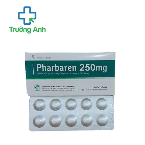 Pharbaren 250mg - Thuốc điều trị viêm phế quản cấp