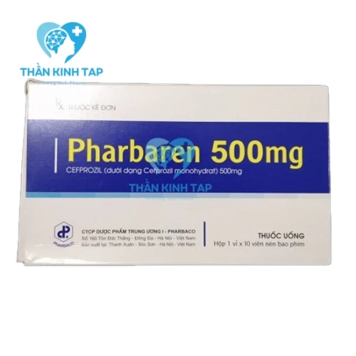 Pharbaren 250mg - Thuốc điều trị viêm phế quản cấp