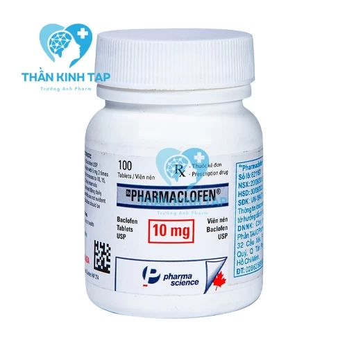 Pharmaclofen 10mg - Baclofen 10mg Pharmascience