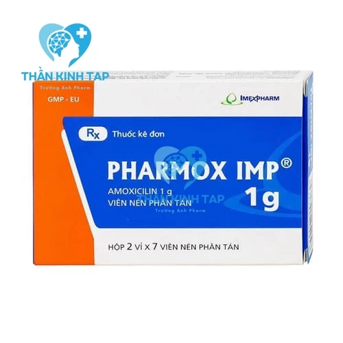 Pharmox IMP 1g - Thuốc điều trị nhiễm khuẩn hô hấp